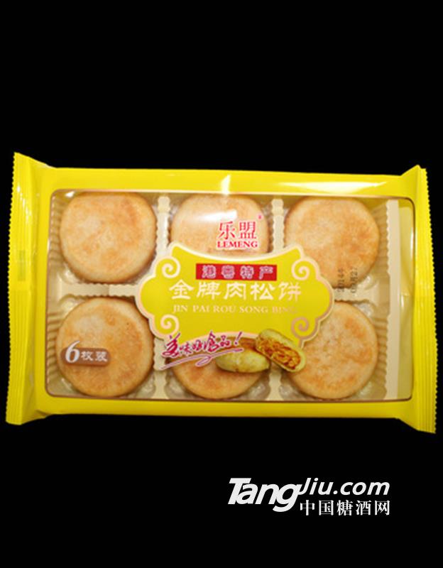 乐盟六枚装肉松饼
