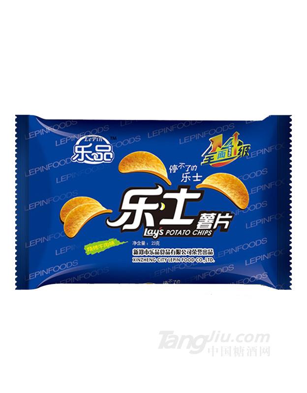 乐士薯片烧烤牛肉味23g