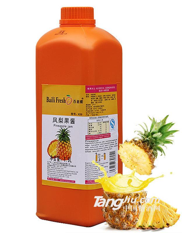 百利鲜凤梨浓缩果汁-1.9L