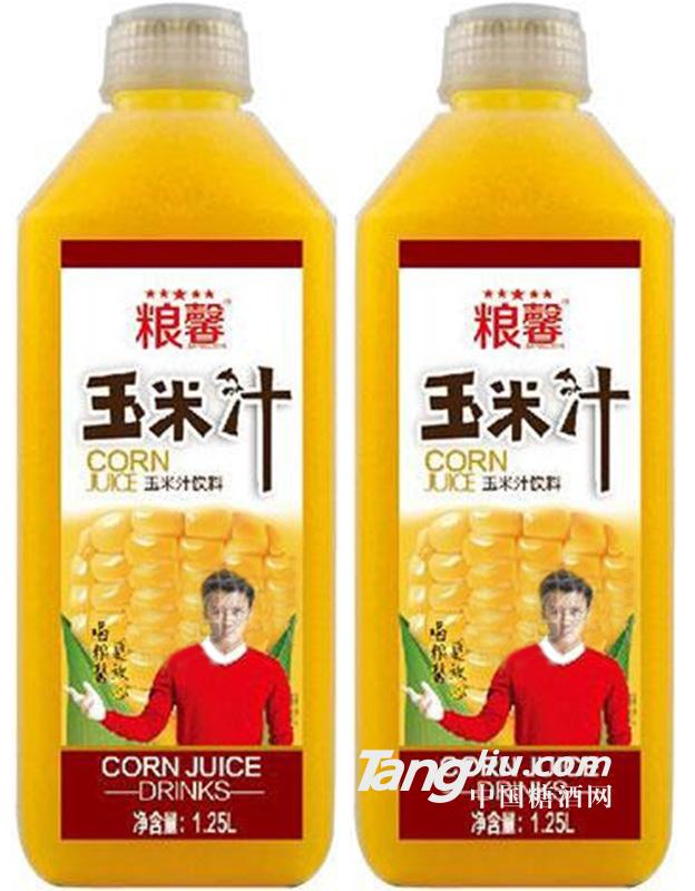 粮玉米汁饮料 植物饮料1.5L