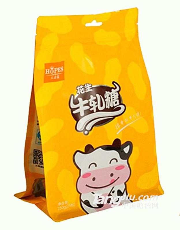 六合信牛轧糖花生味250g