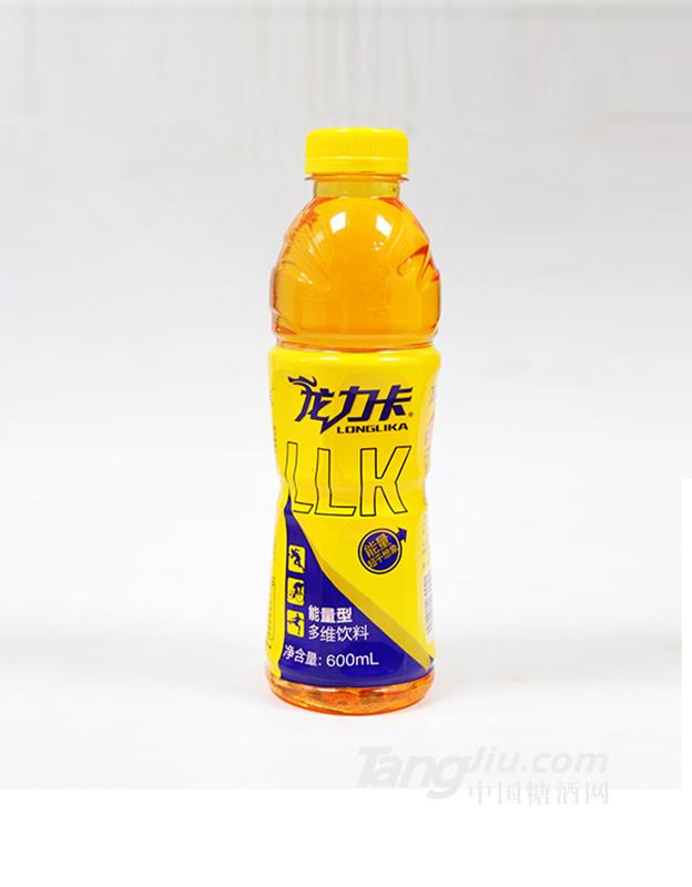 龙力卡能量型多维饮料黄标600ml
