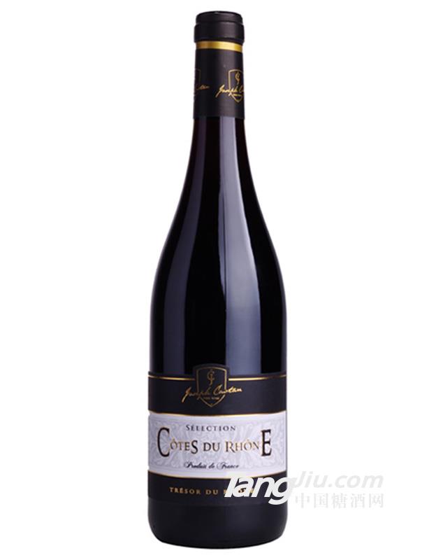 13.5°法国尊隆河谷干红葡萄酒750ml