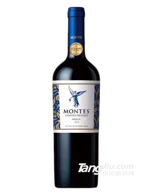 蒙特斯蓝天使-梅洛干红葡萄酒