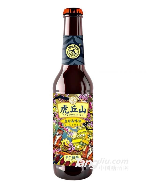 蓝鱼精酿虎丘山皮尔森啤酒-330ml