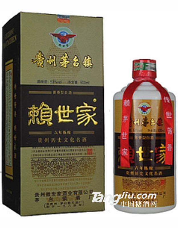 赖世家6年陈酿500ml