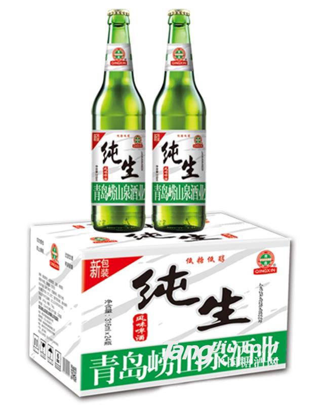 崂山泉纯生啤酒316ml