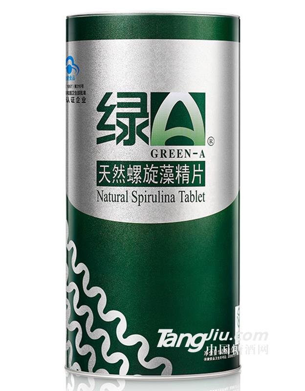 云南绿A天然螺旋藻精片-150g