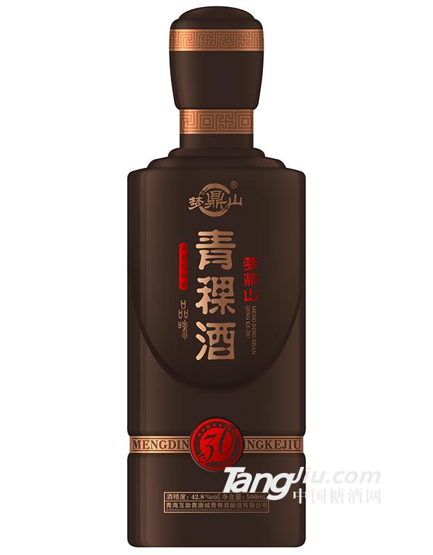梦鼎山-青稞酒30年-42.8°-500ml（瓶身）