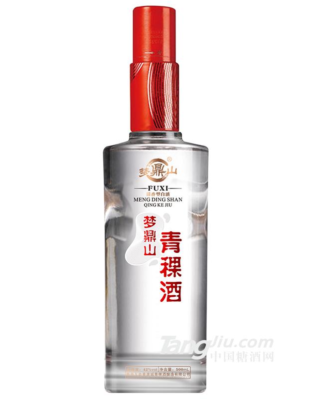 梦鼎山-青稞酒-42°-500ml（瓶身）