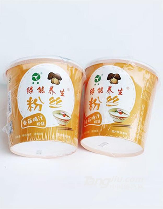 绿能养生香菇鸡汁粉丝