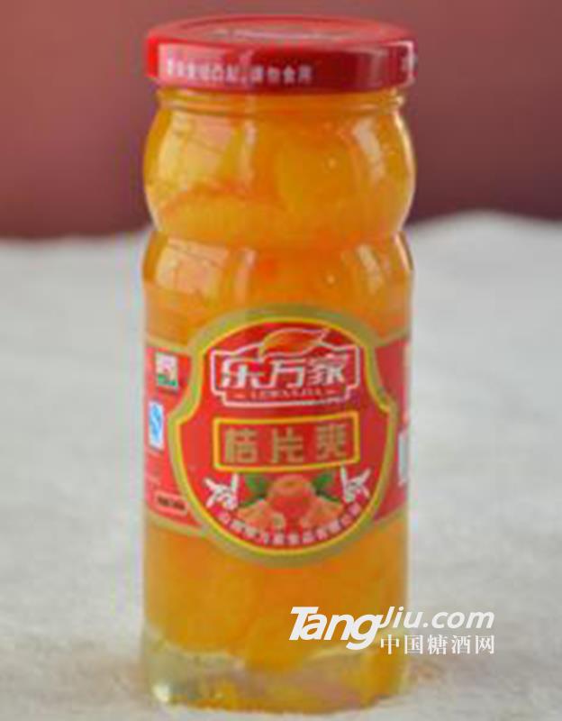 玻璃瓶装橘子260g