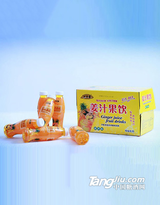 刘长姜-姜汁果饮菠萝味箱装-330ml