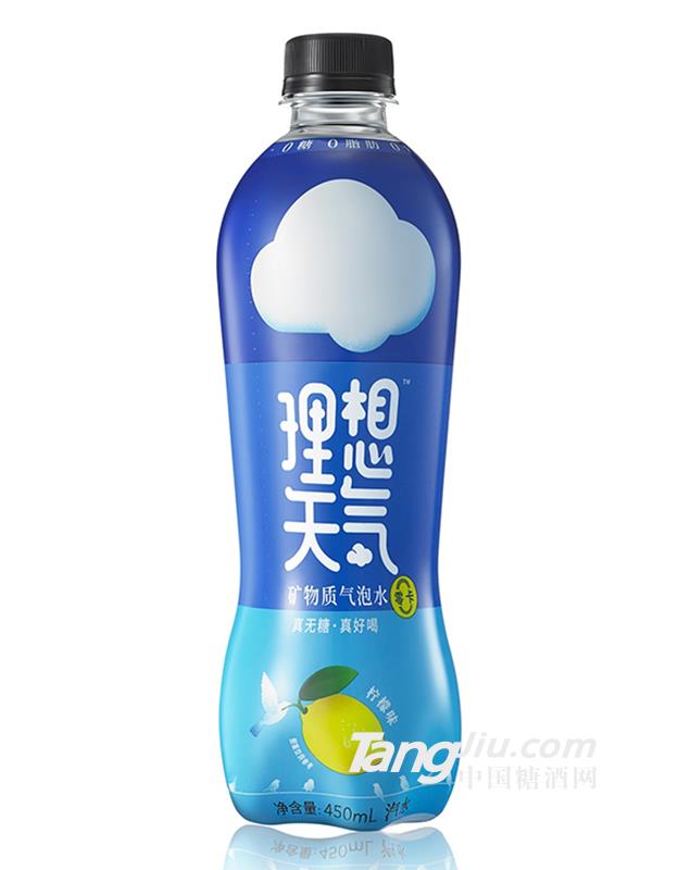 理想天气·矿物质气泡水柠檬味450ml