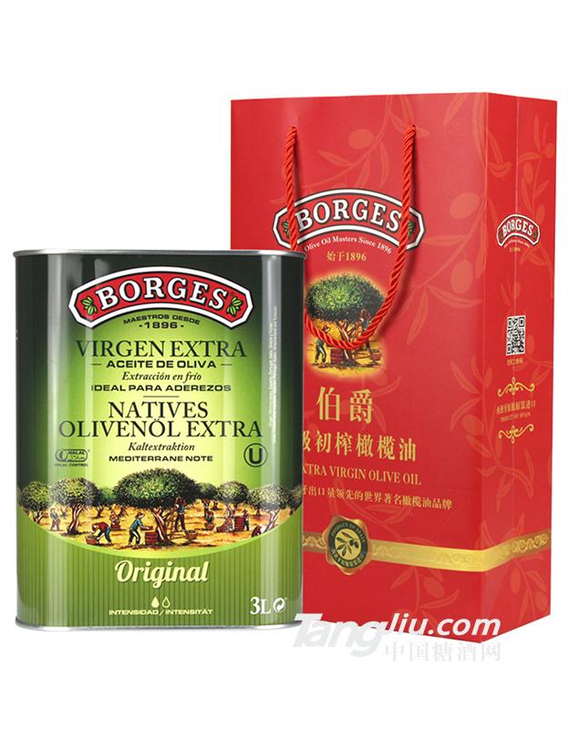 伯爵初榨橄榄油3L