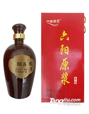 六阳原液黑色瓷坛2.5L