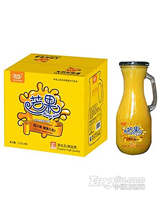 粒汁健芒果果汁饮料1.5L