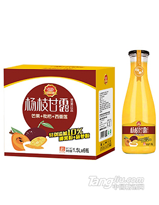 美果派杨枝甘露复合果汁1.5LX6瓶