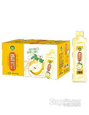 美果派雪梨苏打果味饮料（400mlx24瓶）