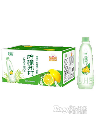 美果派柠檬苏打果味饮料400mlx24瓶