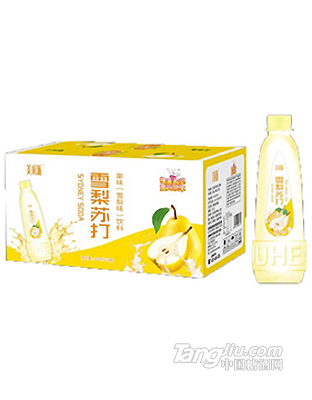 美果派雪梨苏打果味饮料400mlx24瓶