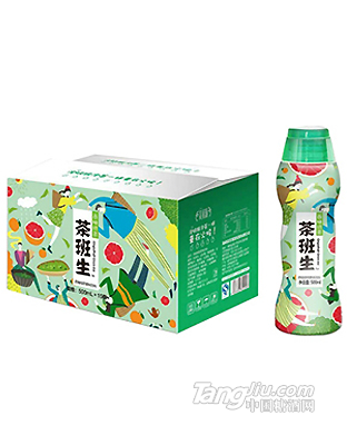 茶班生西柚绿茶500mlx15瓶