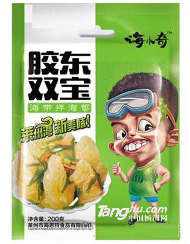 海小奇胶东海带拌海蜇200g