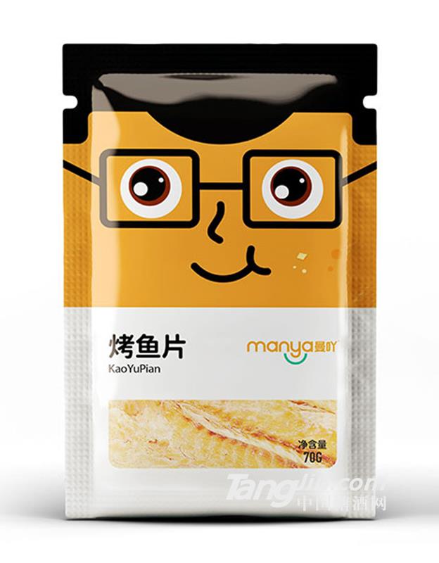 曼吖烤鱼片70g