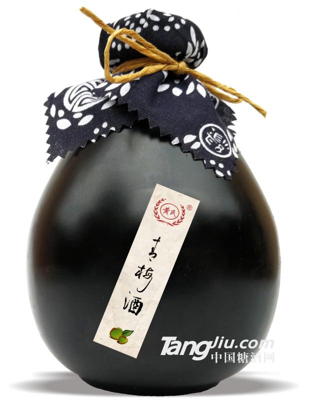 12°黄氏青梅酒（黑坛）-500ml