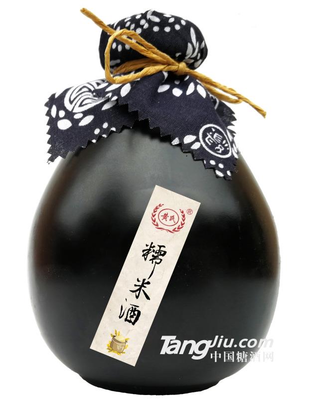 17°糯米酒（黑坛）-500ml-火热招商