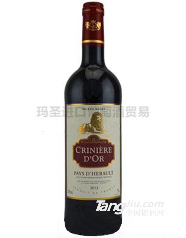 金狮干红葡萄酒750ml