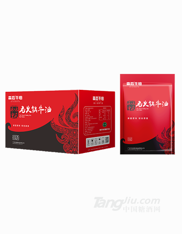原味重庆老火锅牛油 袋装 4.5kg_袋