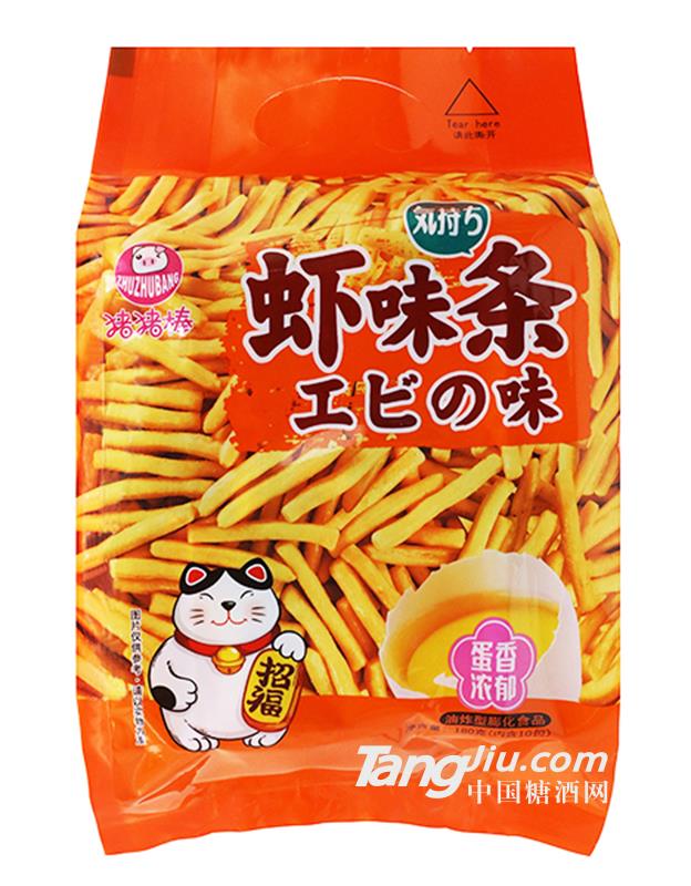 猪猪棒虾味条180g