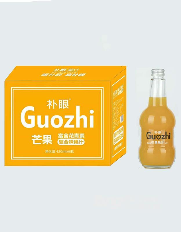 补眼芒果复合味果汁420ml×6瓶