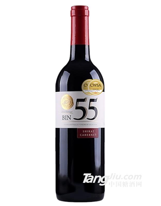 米隆庄园BIN55色拉子赤霞珠干红