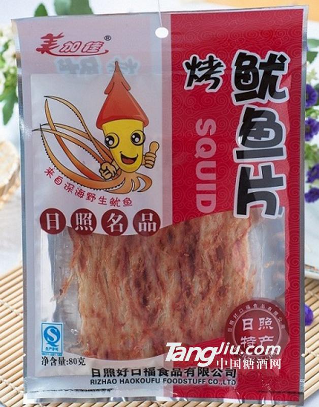 美加佳烤鱿鱼片80g