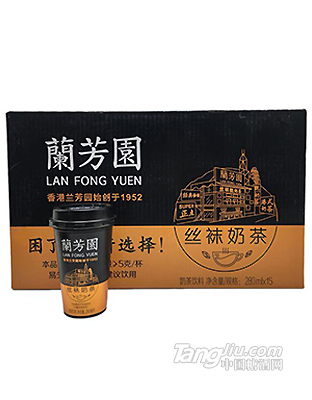 绵记兰芳园奶茶港式奶茶280ml