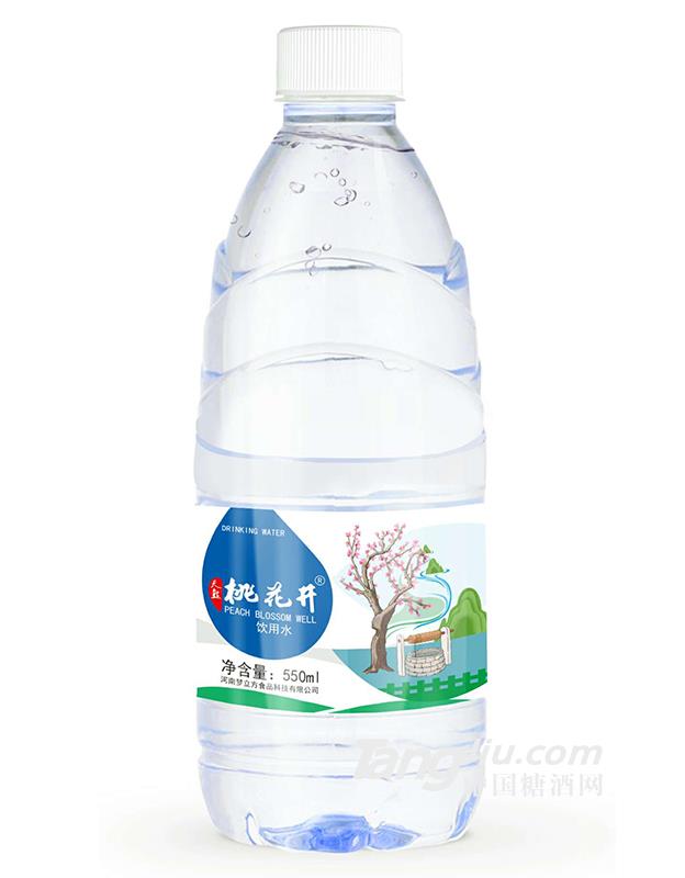 梦立方桃花开饮用水550ml