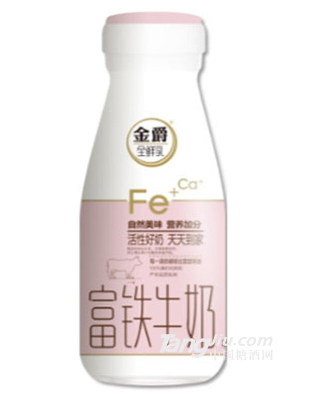 金爵订户奶—富铁牛奶190ml