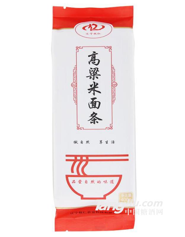 辽宁牧仁纯高粱米面条400g