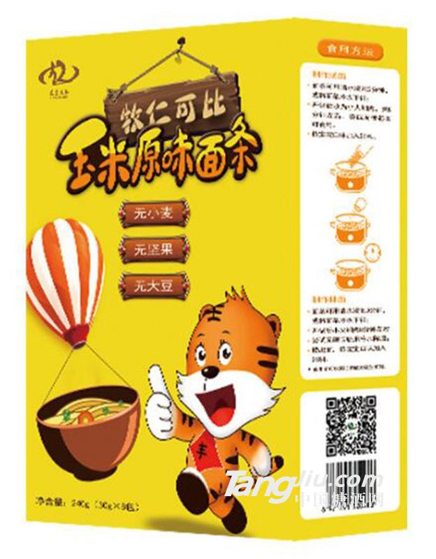 牧仁可比玉米原味面条240g