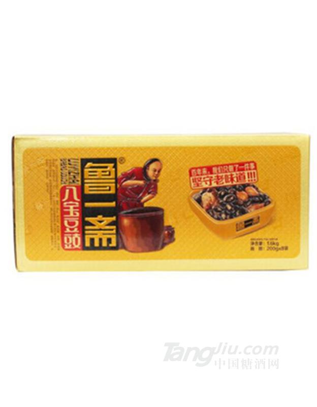 鲁一斋八宝豆豉酱菜200克8真空袋礼盒