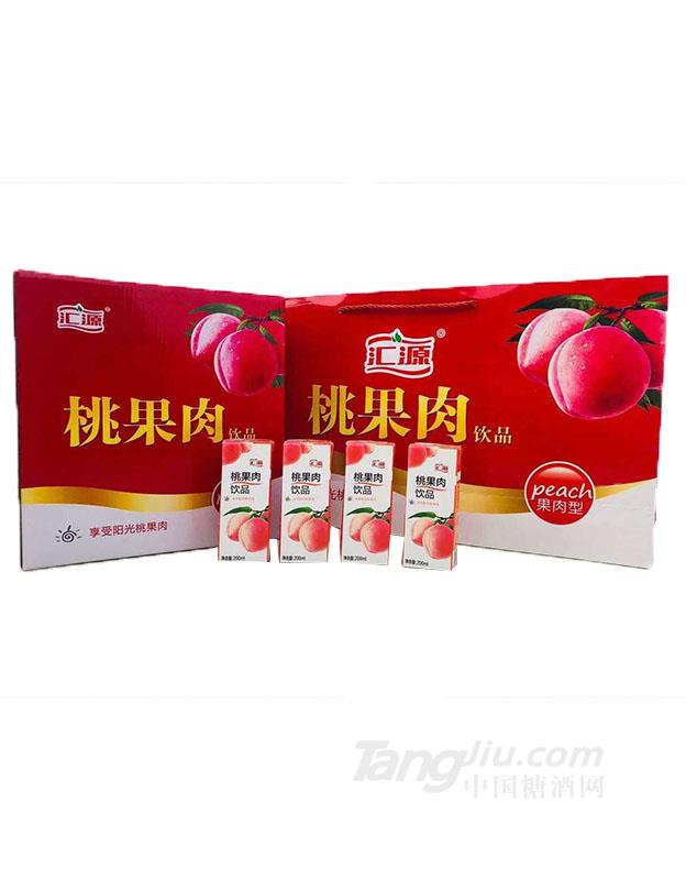 汇源桃果肉饮品