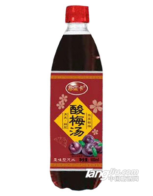 慕蓝卡酸梅汤500ml