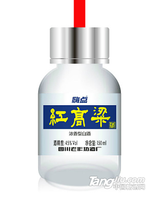 45°嗨点红高粱酒150ml