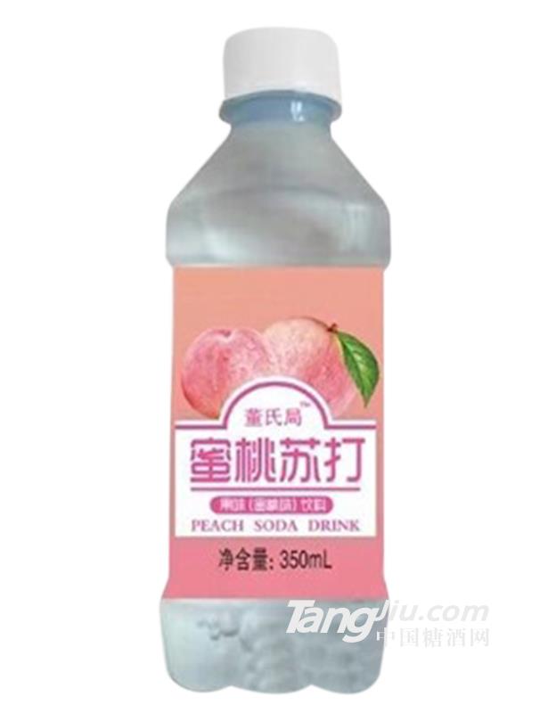 董氏局蜜桃苏打饮料