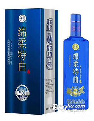 绵柔特曲酒V30