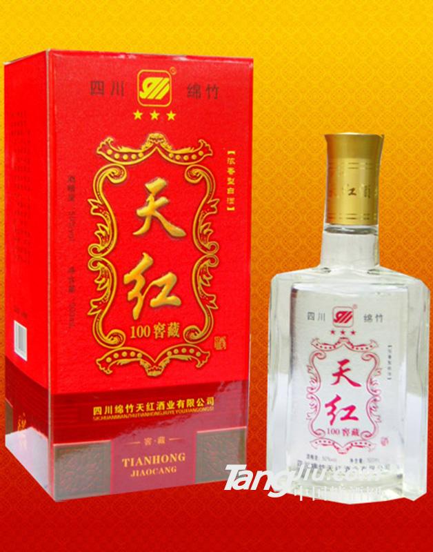 天红100窖藏500ml