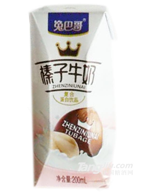 兔八哥榛子牛奶200ml