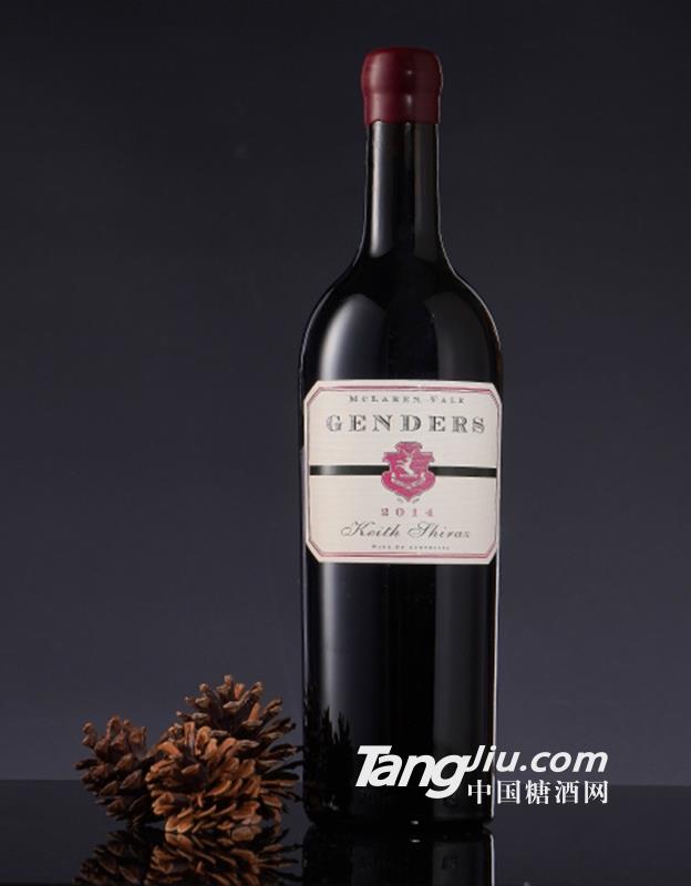 澳洲原瓶2014贞德斯麦克拉伦山谷西拉红葡萄酒